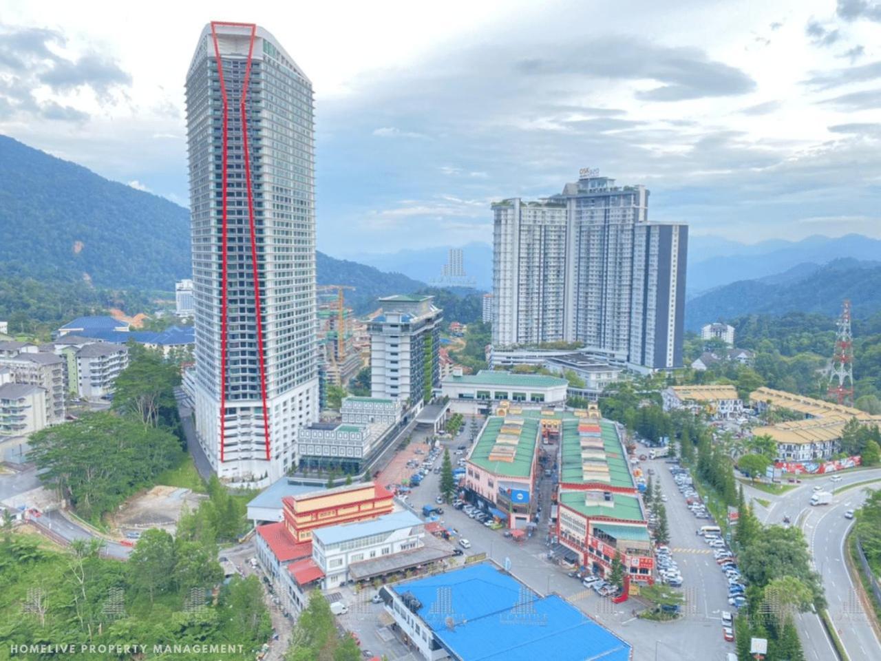 Genting Highlands Vista Residences Free Wi-Fi & 1 Parking Buitenkant foto